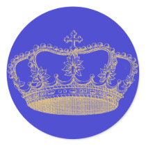 Golden Crown Stickers