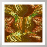 Golden Crystal Art : Healing Energy Aura Cleaning Print Golden Crystal Art : Healing Energy Aura Cleaning Print