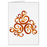 Golden curls greeting cards