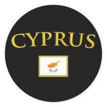 Golden Cyprus stickers