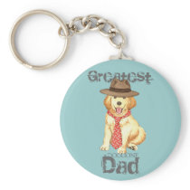 Golden Dad Keychains