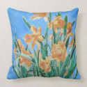 Golden Daffodils Pillow
