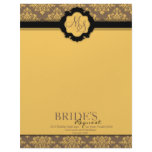 Golden Damask Letter Head letterhead