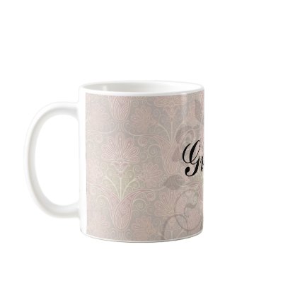 golden damask mugs