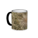 Golden Dandelion mugs by vanias Golden Dandelion mugs