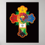 Golden Dawn Rose Cross Lamen Print