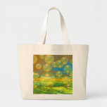 Golden Days - Yellow & Azure Tranquility Canvas Bags