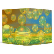 Golden Days - Yellow & Azure Tranquility