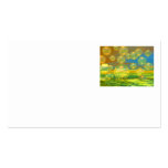 Golden Days - Yellow & Azure Tranquility Business Cards