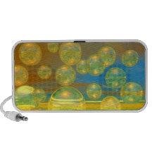 Golden Days - Yellow & Azure Tranquility Mp3 Speaker