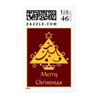 Christmas Tree Stamp