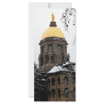 Golden Dome in the Snow rack cards