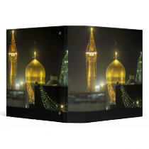 Golden dome of the Imam Reza Shrine Complex at Vinyl Binders