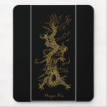 GOLDEN DRAGON MOUSE PADS