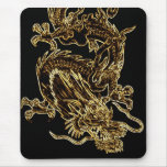 Golden Dragon Mousepad