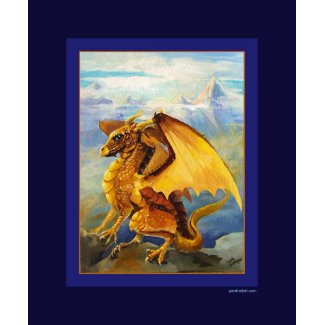 Golden Dragon print
