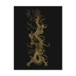 GOLDEN DRAGON Series Postcards
