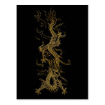 GOLDEN DRAGON Series Postcards