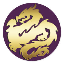 GOLDEN DRAGON STICKER