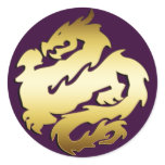 GOLDEN DRAGON STICKER