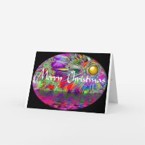 Golden Dream Christmas Card