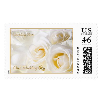 Golden Dream Wedding Stamp
