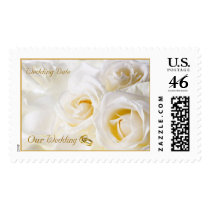 Golden Dream Wedding Stamp by elenaind Golden Dream Wedding Stamp