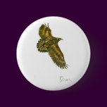 Golden Eagle Button