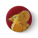 Golden eagle pheonix button