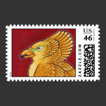 Golden eagle pheonix stamp stamps