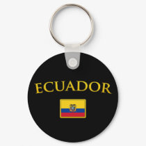 Golden Ecuador keychains
