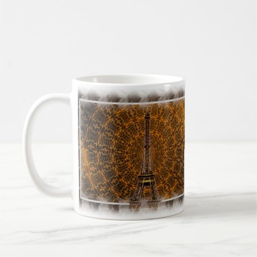 Golden Eiffel Tower Mug