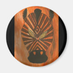 Golden Eyed Zebra Fridge Magnets