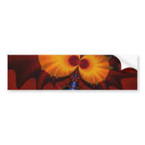 Golden Eyes – Amethyst & Amber Enchantment Bumper Sticker