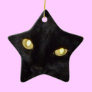 Golden eyes ornament