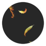 Golden Feathers Sticker