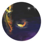 Golden Feathers Sticker