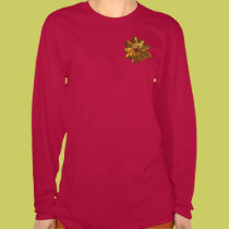 Golden Fire Flower t-shirts