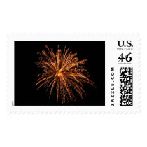 Golden Fireworks Stamps