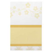GOLDEN FLOWERS stationery