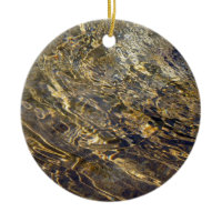 Golden Fountain Water 2 ornament