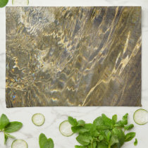 Golden Fountain Water kitchen towels