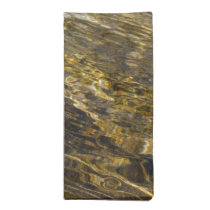 Golden Fountain Water napkins