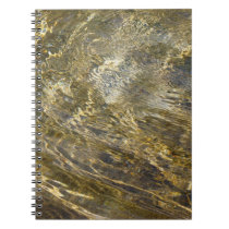 Golden Fountain Water notebooks