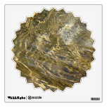 Golden Fountain Water Wall Decal