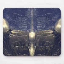 Golden Fractal Environment mousepads