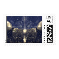 Golden Fractal Environment stamps