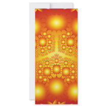 Golden Fractals: Vector Artwork: rack cards