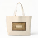 Golden Frame Beach Bag