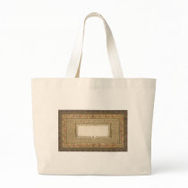 Golden Frame Beach Bag by rinadurron Golden Frame Beach Bag